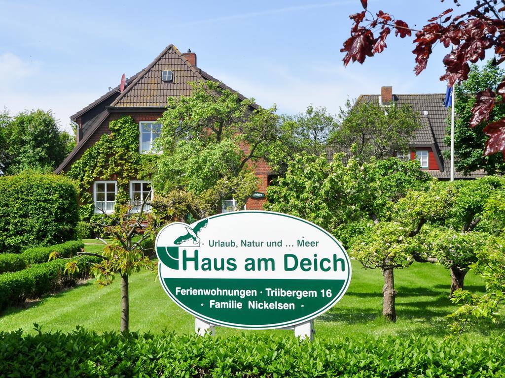 Apartament Haus Am Deich Utersum Zewnętrze zdjęcie