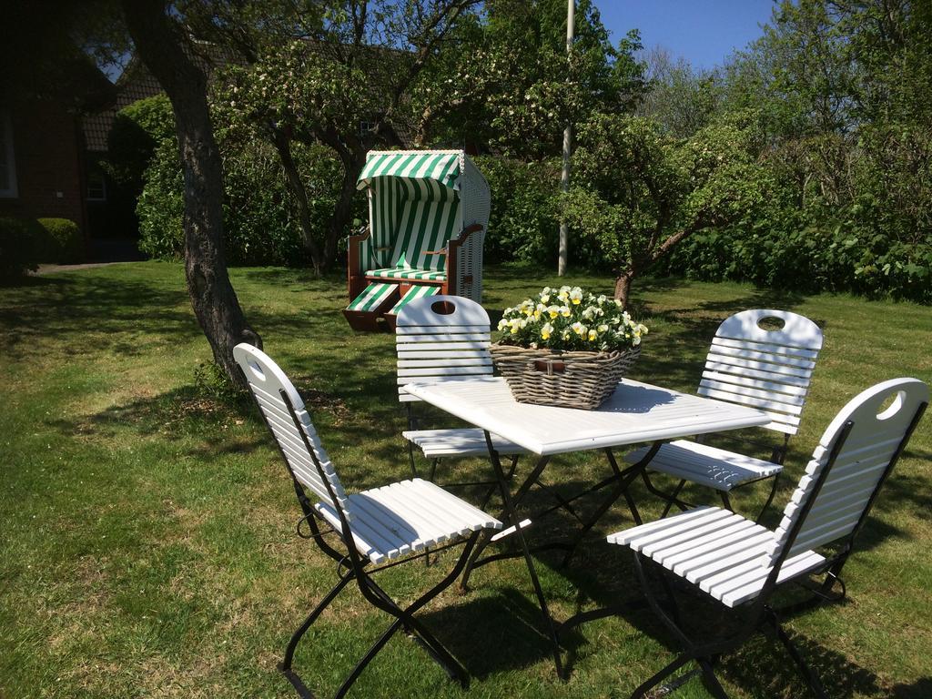 Apartament Haus Am Deich Utersum Zewnętrze zdjęcie